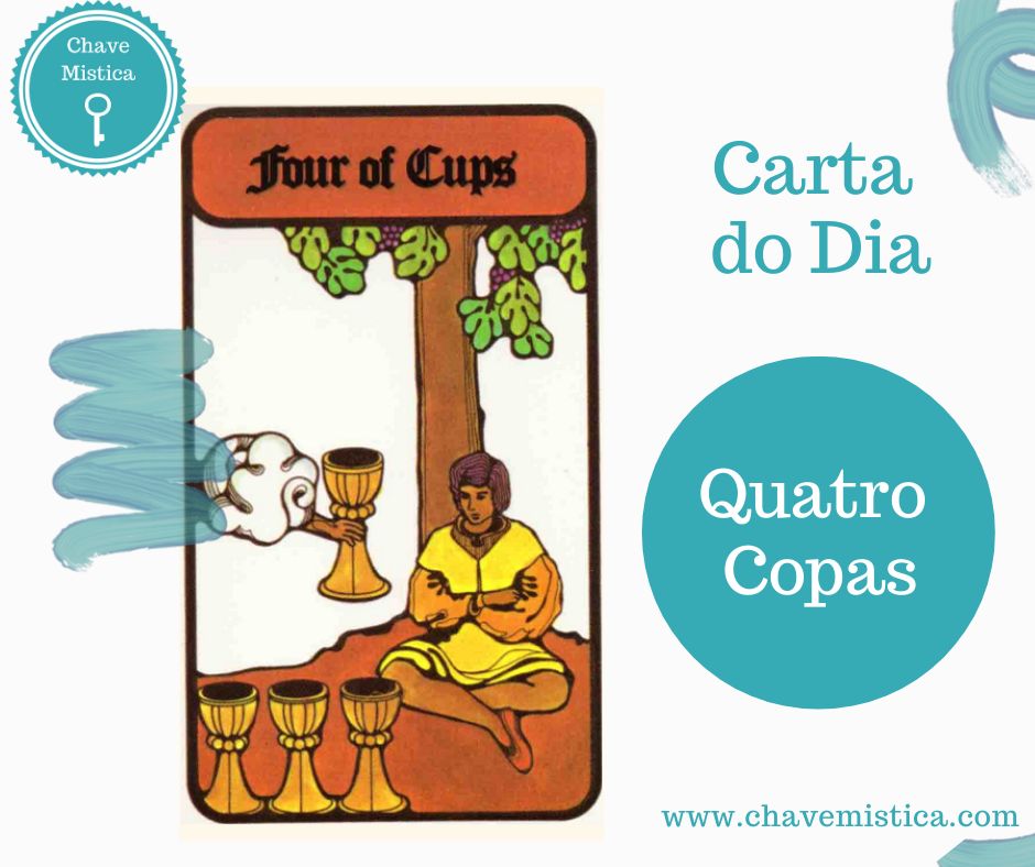 Carta Tarot para 24-05-2024 Hoje deve estar atento a sinais que lhe podem ser dados. Mesmo que não seja aquilo que quer, em vez de amuar e cruzar os braços, lembre-se que quando a vida lhe dá limões, deve fazer limonadas e quem sabe não entra num caminho próspero. Tarólogo Fábio www.chavemistica.com