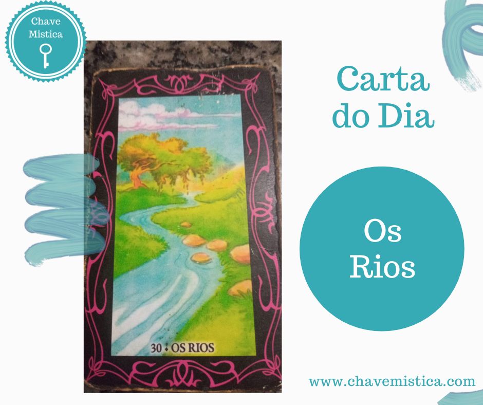 Carta Tarot para 06-05-2024 Os Rios Para o dia de hoje temos um constante movimento remetendo para a água em abundância e para a limpeza assim levando tudo o que não presta embora. Ligada a Oxum representando fertilidade feminina e uma paz espiritual. Deixe o seu dia próspera limpando tudo à sua volta. Taróloga Rita www.chavemistica.com