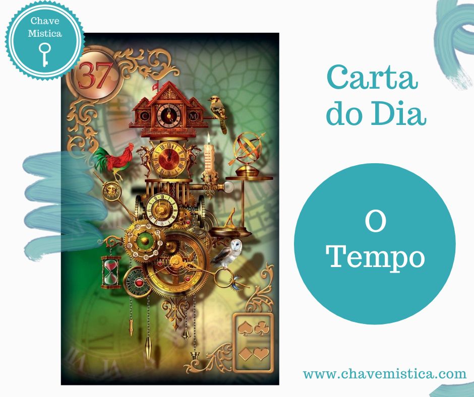 Carta Tarot para 19-06-2024 O Tempo O tempo sempre anda para a frente. Não fiques preso ao que foi, porque já lá foi. Mas o tempo também pode passar mais lento ou mais rápido, só não é dia para ficares assistindo passivamente ele passar. Dependendo do que te for surgindo faz uma avaliação sábia, se terás de adotar uma abordagem paciente ou uma ação imediata. Tarólogo Gustavo www.chavemistica.com