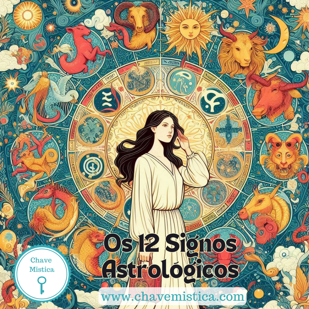 A astrologia é uma janela fascinante para o autoconhecimento e a compreensão do mundo ao nosso redor. Os 12 signos do zodíaco, cada um com suas características únicas e influências planetárias, formam um mosaico de personalidades e destinos. Desde o impetuoso Carneiro até o sonhador Peixes, cada signo oferece uma visão profunda das forças que moldam as nossas vidas. Este texto irá explorar as qualidades distintas de cada signo, oferecendo uma visão enriquecedora sobre a antiga arte da astrologia. Descubra tudo no nosso Blog 👉 https://www.chavemistica.com/artigos/ A Equipa Chave Mística www.chavemistica.com