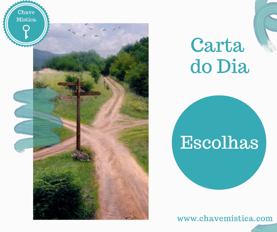 Carta Tarot para 12-09-2024 As Escolhas Dia repleto de escolhas, em que terás que tomar decisões importantes para o que vier a seguir. Podes sentir-te numa encruzilhada, mas recolhe toda a informação ao teu dispor sobre os vários caminhos e escuta a tua intuição, para assim seguires em frente naquela que seja a opção mais benéfica para a tua vida. Tarólogo Gustavo www.chavemistica.com