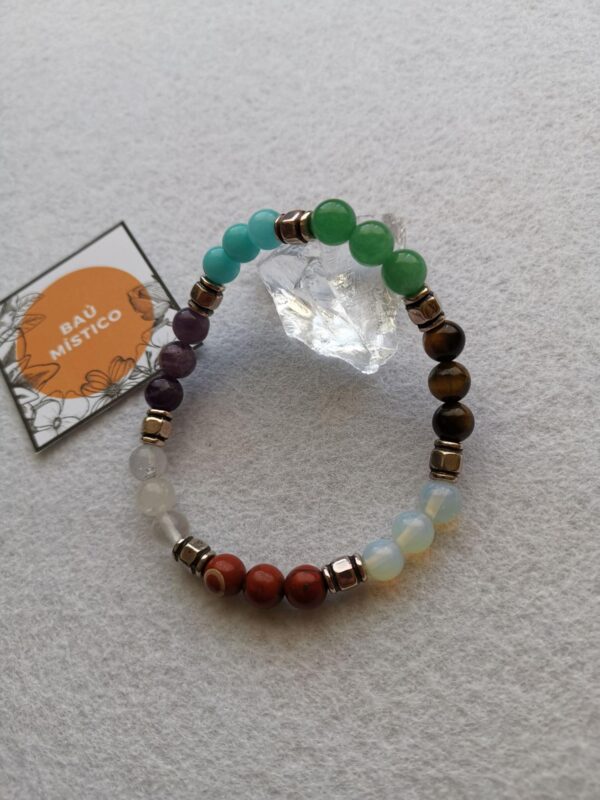 Pulseira Pedras 7 Chakras