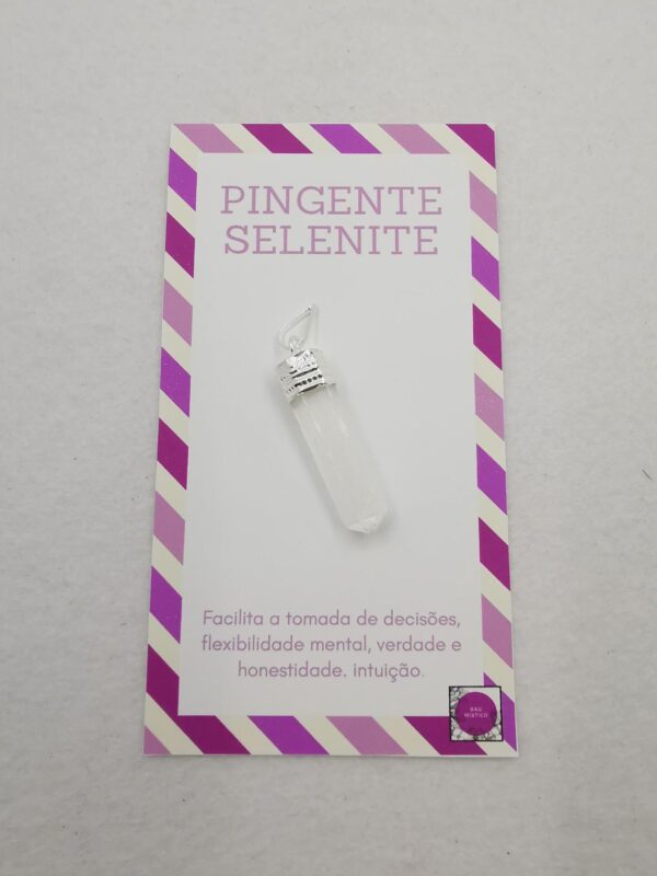 Pingente de Selenite