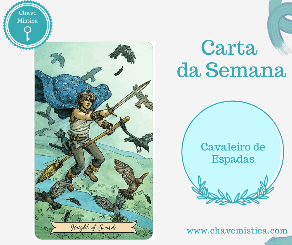 Carta da Semana - de 21 a 27 de Abril de 2025 Cavaleiro de Espadas 🔮 Esta semana use esta energia e toca a fazer acontecer! NÃO fique à espera que as coisas aconteçam, aja, não fique na inércia! Faça uso desta energia e realize o que mais deseja! Vá atrás! Mas sempre atento à impulsividade e à tomada de decisões precipitadas, reflita sempre antes de agir. ❤️ AMOR ❤️ Se está solteira/o, pare de esperar! Convide alguém que você gosta para sair! Peça namoro! Ganhe coragem! Se está num relacionamento, procure a verdade e a compreensão entre vocês, fale o que você quer fazer e o que você quer da relação! (Em ambos os casos, pare com indiretas e mexa-se, não espere ele/a tomar a atitude! Tome você!) 📝 PROFISSIONAL 📝 Se está empregada/o, imponha-se, fale com seu Chefe sobre os seus planos e objetivos, peça o tal aumento salarial, peça o projeto/trabalho ou cargo que você merece, imponha-se! Se está desempregada/o, faça contactos, convoque reuniões/entrevistas, ligue a pedir emprego. Vá atrás! 💰 FINANCEIRO 💰 Vá atrás de investimentos, invista com foco! 💊 SAUDE 💊 Está de boa saúde, com vitalidade! Use esta energia para fazer o que mais gosta e deseja fazer à algum tempo. Use esta boa fase para curar alguma maleita. No entanto, se tem alguma doença conhecida, procure imediatamente um médico. Taróloga Su A Equipa Chave Mística www.chavemistica.com #tarot #cartomancia #astrologia #cartadodia