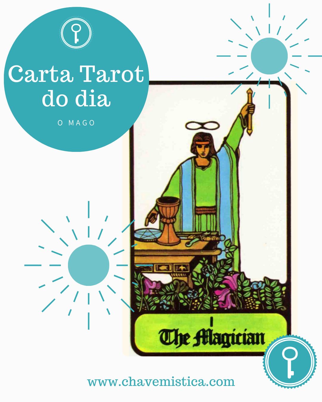 Carta Tarot para 17-04-2025 A energia de hoje traz um convite para transformar ideias em ações concretas. É um dia marcado pela confiança em si mesmo e pela determinação de alcançar metas. Aproveite o entusiasmo e a coragem que estão presentes para explorar novas oportunidades e desafiar os seus limites. Seja criativo e permita-se inovar, buscando caminhos que reflitam os seus valores e objetivos. O momento é propício para iniciativas ousadas e para dar um passo além naquilo que importa. Com foco e paixão, tudo é possível. Aproveite a força interior e mova-se com propósito e motivação. ✨ Taróloga Maria www.chavemistica.com