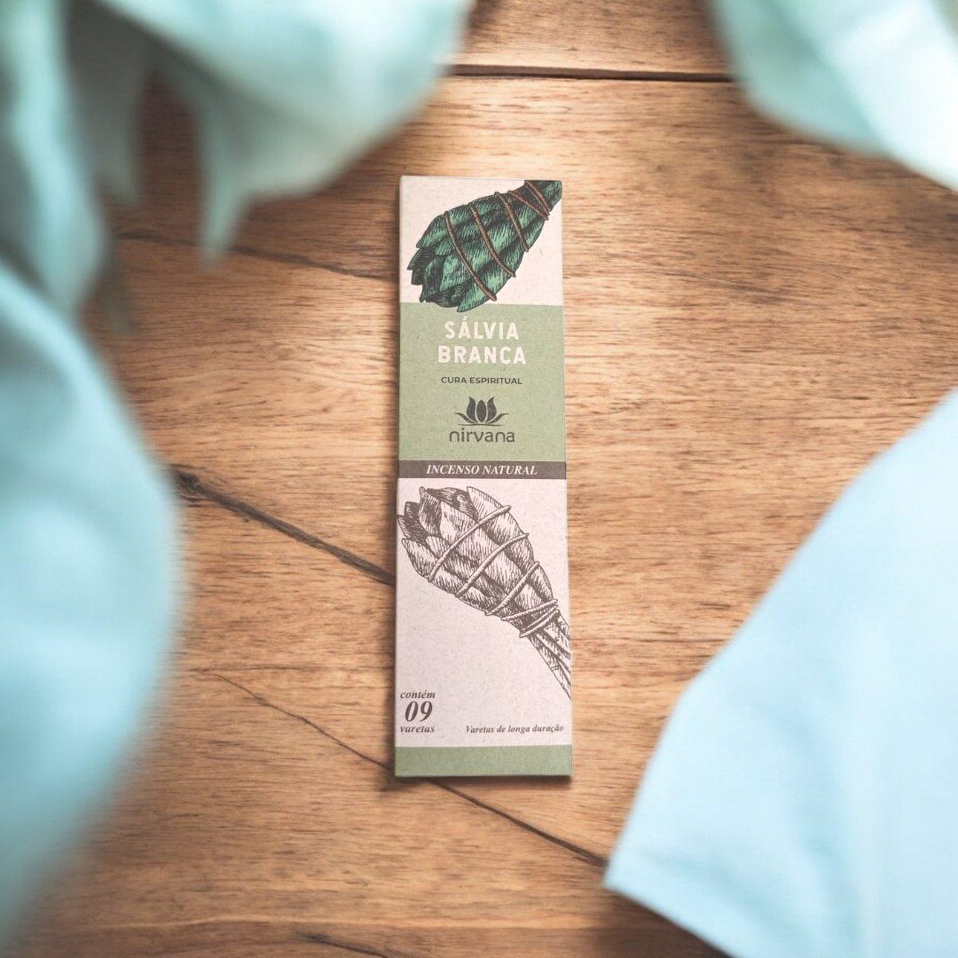Incenso Sálvia Branca