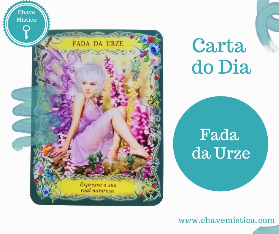 Carta Tarot para 09-08-2025 🌟 Fada da Urze 🌟 Quem és tu, na tua essência mais pura? Muitas vezes, ao longo da vida, vais absorvendo comportamentos, opiniões e hábitos que não te pertencem, apenas porque te ensinaram que “é assim que deve ser”. Mas a tua alma sabe quem és de verdade. Esta carta inspira-te a libertares-te dessas máscaras e a mostrares ao mundo o teu verdadeiro