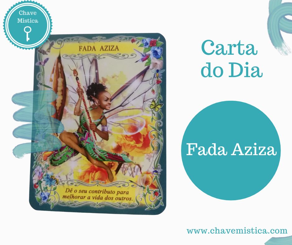 Carta Tarot para 07-08-2025 ✨ Fada Aziza ✨ Hoje é um bom dia para fazer a diferença, por mais pequena que te pareça. Um sorriso, uma palavra amiga, um gesto gentil ou um simples pensamento de amor têm o poder de transformar o mundo à tua volta. A Fada Aziza convida-te a partilhar os teus dons, a pôr em prática ideias que tragam luz e inspiração aos outros. Quando ages com consciência e respeito pela natureza, pelos animais e por quem te rodeia, estás a ajudar a restaurar a harmonia do planeta. Se tens dúvidas sobre ajudar alguém ou te envolver num projeto solidário, este é o sinal para dizer “sim”. Cada atitude conta, e aquilo que semeias com o coração gera uma corrente de compaixão que se espalha longe. 🌍💚🧚♀️ Taróloga Raquel www.chavemistica.com