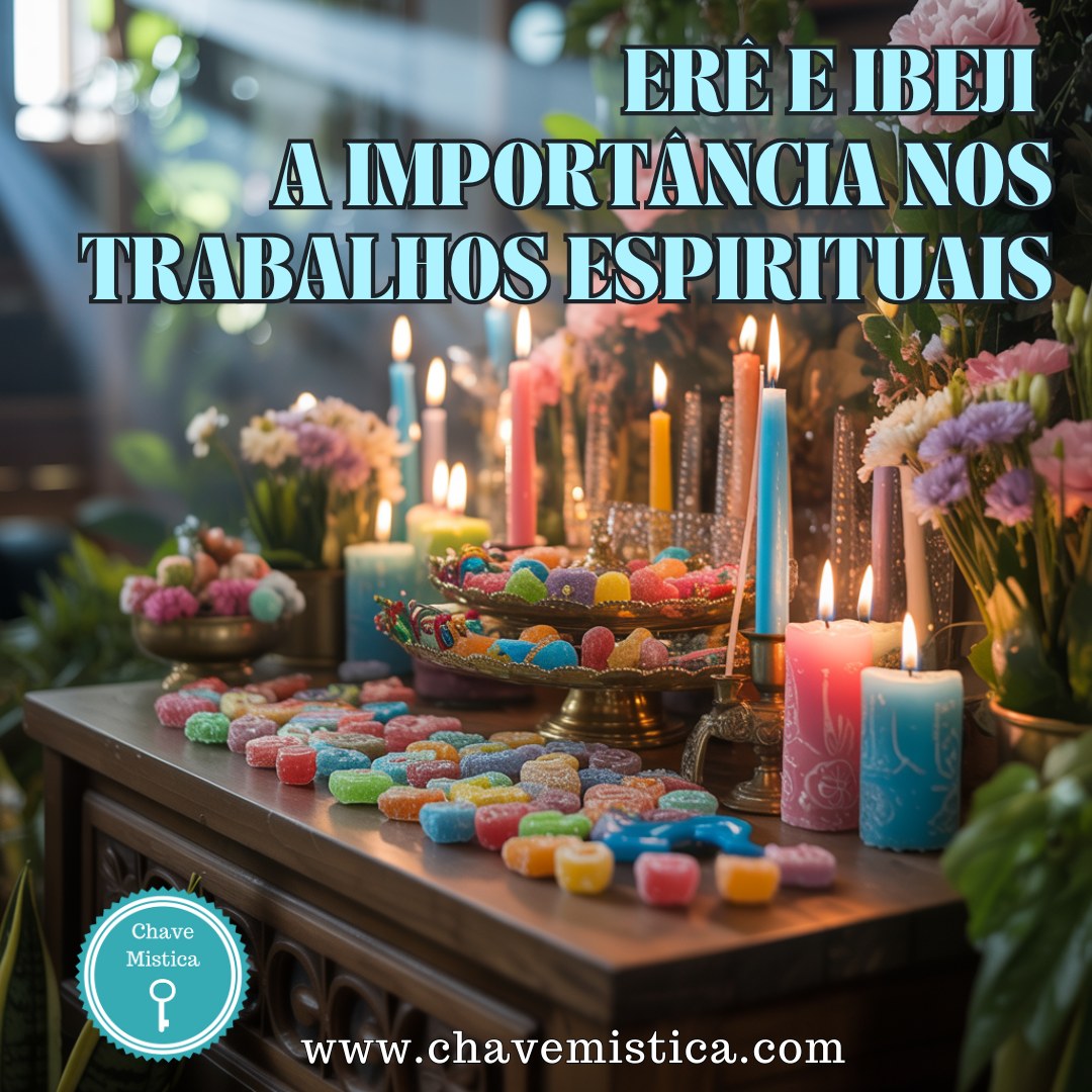 ✨ Descobre a energia dos Erês e do Ibeji! ✨ Sabias que estas entidades espirituais são intermediárias entre os iniciados e os Orixás, trazendo proteção, alegria e transformação interior? 💫 No nosso último artigo, explicamos: 🌿 O papel do Erê nos rituais do Candomblé e Umbanda 🌟 A energia do Ibeji e a sua influência na infância e adolescência 💖 Como fazer oferendas simples e puras para receber a sua ajuda 📖 Lê o artigo completo aqui: https://www.chavemistica.com/artigos Conecta-te com estas energias e permite que a tua vida se encha de luz, alegria e equilíbrio. #Erê #Ibeji #Orixá #Umbanda #Candomblé #Espiritualidade #EnergiaInfantil #Proteção #Amor #Alegria #ChaveMistica