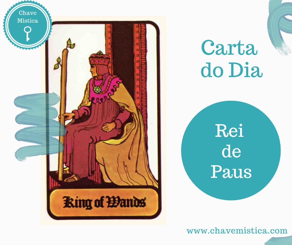 Carta Tarot para 17-09-2025 Rei de Paus Hoje é dia de tornar os seus quereres em ação. Se quer atingir alguma coisa, se quer algo ou chegar a um determinado lugar é fazer-se ao caminho, uma vez que as energias estão a favorecer o sucesso das suas investidas. Acredite em si, nas suas capacidades e use-as para atingir os seus objetivos. Tarólogo Fábio www.chavemistica.com