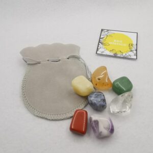 Conjunto de Pedras 7 Chakras