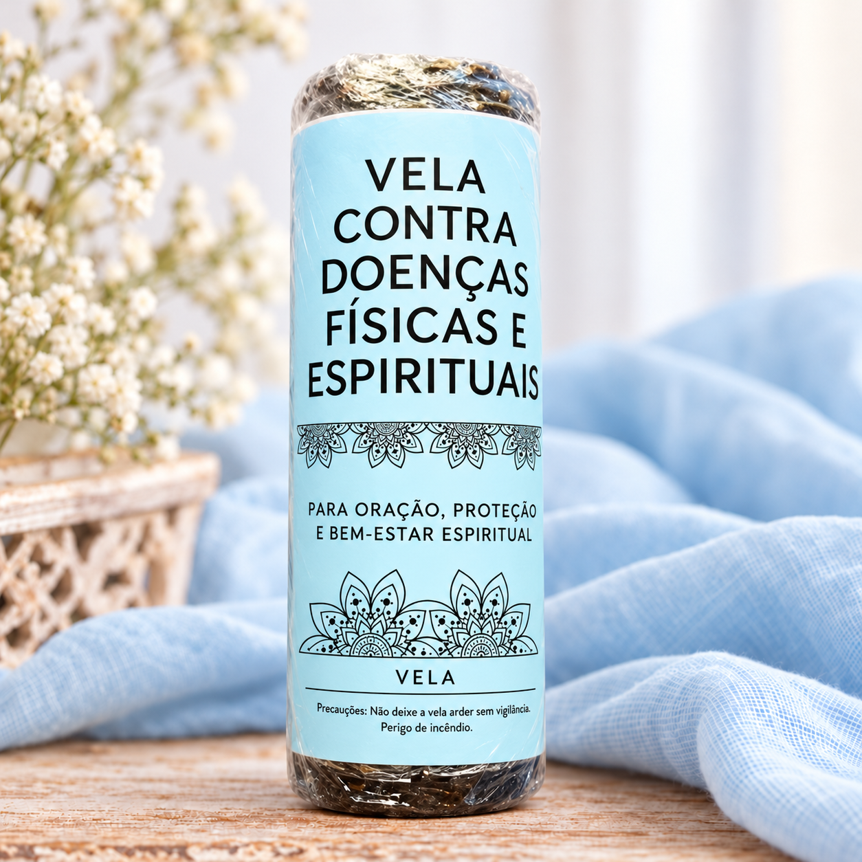 Vela Ervas Contra Doenças Físicas e Espirituais